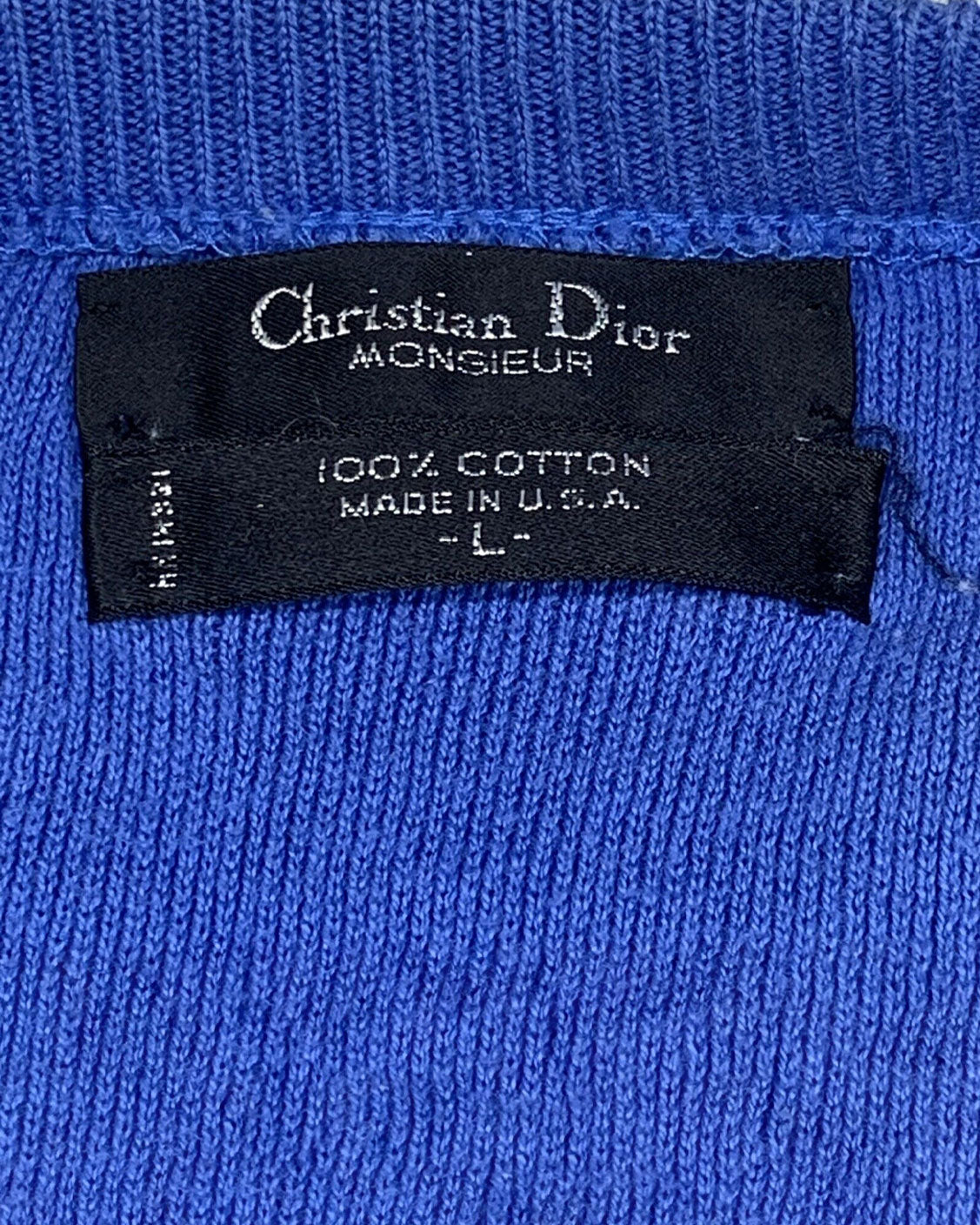 Christian Dior Monsieur Golf Sweater — L