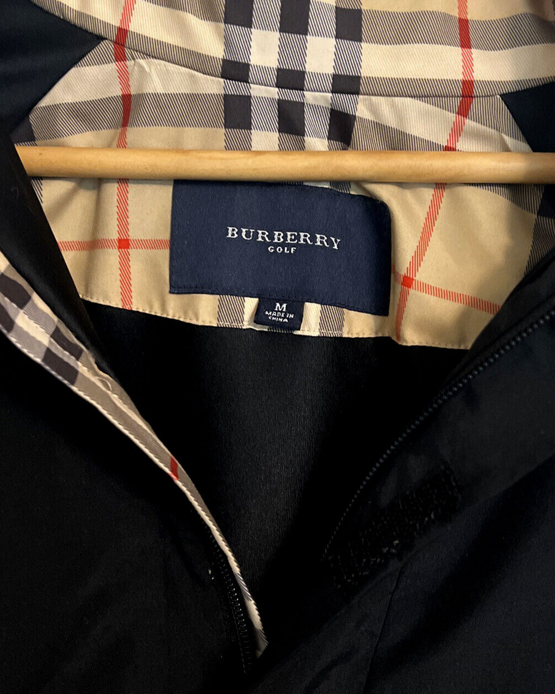 Burberry Golf Windbreaker Jacket